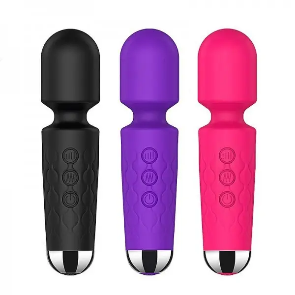 Varinha Mágica Mini Stacy com 20 Modos de Vibração Recarregável