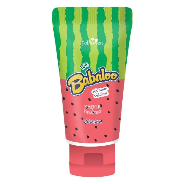 Gel Lubrificante Babaloo Ice Beijável 60g Hot Flowers Gel Lubrificante Babaloo Ice Beijável 60g Hot Flowers