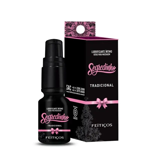 Lubrificante Íntimo com Aquecimento Segredinho 15ml Lubrificante Íntimo com Aquecimento Segredinho 15ml
