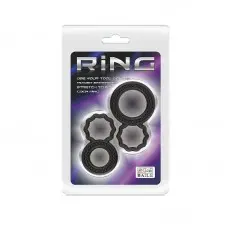 Anel Peniano Duplo com Saliências Ring Pretty Love Anel Peniano Duplo com Saliências Ring Pretty Love