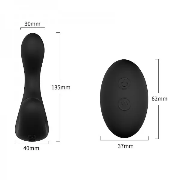 Estimulador de Próstata Recarregável Landys com Controle sem Fio S-Hande Estimulador de Próstata Recarregável Landys com Controle sem Fio S-Hande