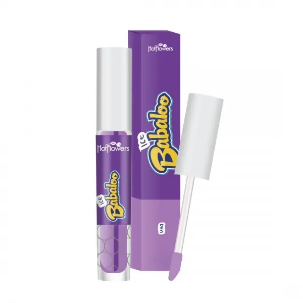 Gloss Labial Babaloo Ice Hot Flowers 15g