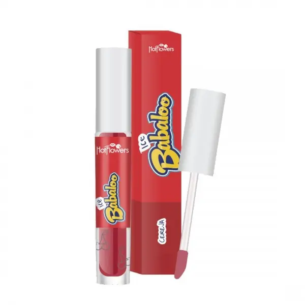 Gloss Labial Babaloo Ice Hot Flowers 15g