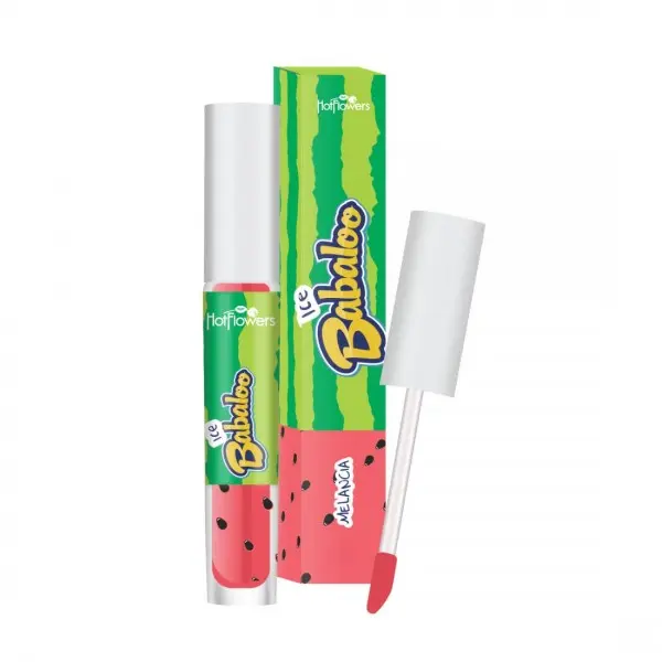 Gloss Labial Babaloo Ice Hot Flowers 15g