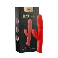 Vibrador Extase com Movimento de Vai e Vem Recarregável Linha Luxury Vibrador Extase com Movimento de Vai e Vem Recarregável Linha Luxury