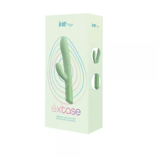 Vibrador Recarregável com Movimento de Vai e Vem Extase Linha Wellness Vibrador Recarregável com Movimento de Vai e Vem Extase Linha Wellness