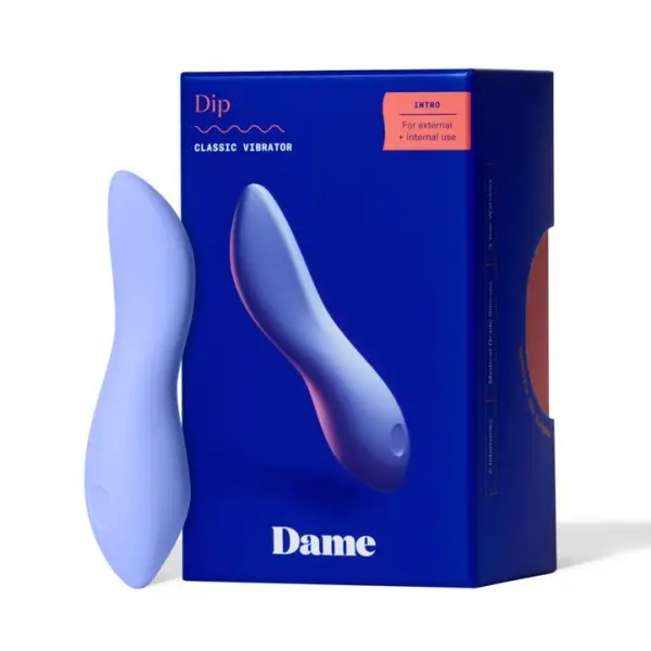 Dip Vibrador em Silicone Aveludado Dame Dip Vibrador em Silicone Aveludado Dame