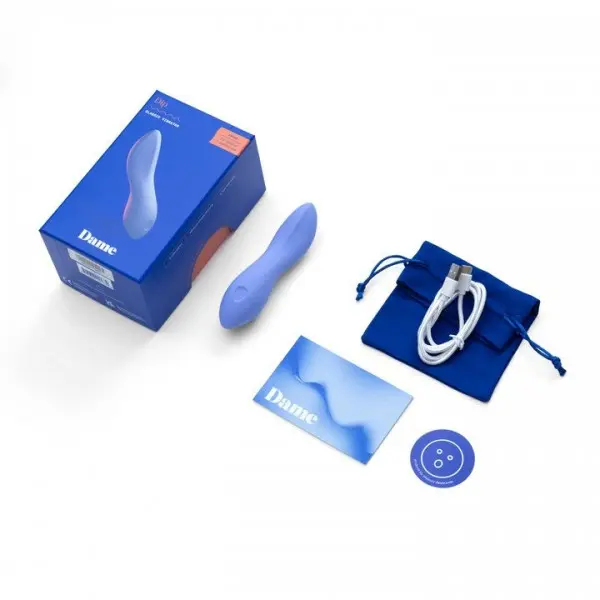 Dip Vibrador em Silicone Aveludado Dame Dip Vibrador em Silicone Aveludado Dame