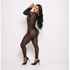 Macacão Sensual Geovana com Zíper e Calcinha Hot Paint