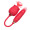 Vibrador de Ponto G com Vai e Vem e Sugador de Clitóris Flor