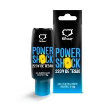 Kit 3 Power Shock 220V de Tesão Gel Eletrizante Neutro Sexy Fantasy