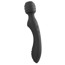 Twist Vibrador Varinha 2 em 1 Recarregável com Cabeça Flexível