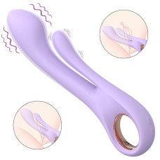 Vibrador Recarregável de Ponto G e Clitóris Kaethe