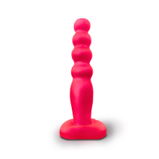 Plug Anal e Vaginal Candy Pop Maciço Rosa 14x2,8cm