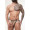 Cueca Masculina Fio Dental Cortininha Estampa Onça