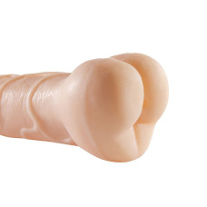 Masturbador Masculino Formato de Pênis com Ânus em Cyberskin