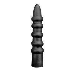 Plug Anal e Vaginal Exxxplicit Love Black 21,0 x 3,5cm