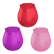 Magic Rose Sugador De Clitóris Com Pulsação Em Forma De Rosa