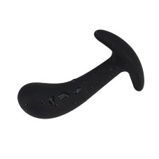Plug Anal em Silicone Curvado  Tamanho 13,0 x 3,8cm