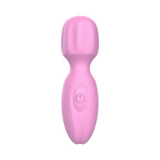 Vibrador Varinha Mágica Recarregável com 10 Modos de Vibração e Toque Aveludado Intt