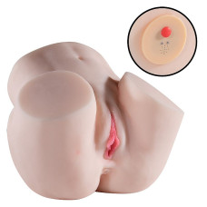 Masturbador Maig com Vibração Formato de Bunda com Vagina e Ânus Model 10