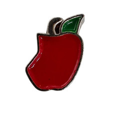 Pingente Maçã em Metal para Calcinha Personalizável