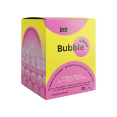 Bubble Vibes Gel 3 em 1 com Esferas Sensoriais Vibra Aquece e Desliza Intt