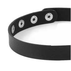 Choker com Pingente de Coração Estilo Coleira