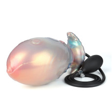 Plug Anal em Silicone Inflável 12,5 X 5,2cm