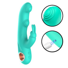Vibrador Recarregável de Ponto G de Clitóris com 2 Tapping Xira