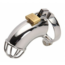 Cinto de Castidade de Metal com Ponta Vazada