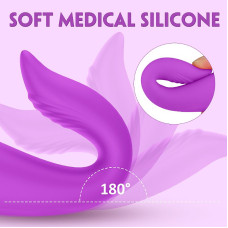 Vibrador de Ponto G com Controle sem Fio e Dedilhar Manny