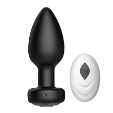 Plug Anal com Vibração e Controle Remoto Aiko Recarregável