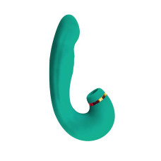 Vibrador de Ponto G e Clitóris Air Pulse 2 com Dedilhar Tapping no Meio