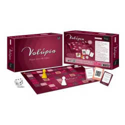 Jogo de Tabuleiro e Cartas Volúpia Prazer Além do Toque