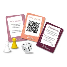Jogo de Tabuleiro e Cartas Volúpia Prazer Além do Toque