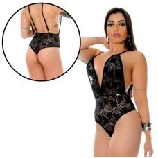 Body Angel em Renda Floral Body Angel em Renda Floral