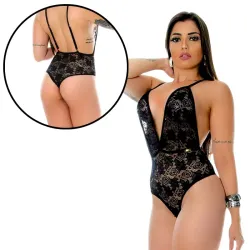 Body Angel em Renda Floral