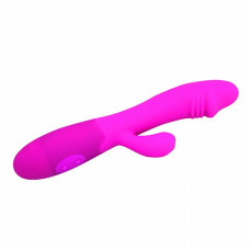 Vibrador Duplo com 30 Vibrações Snappy Recarregável Pretty Love