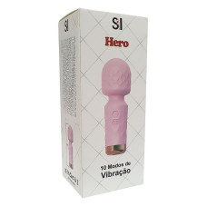 Mini Varinha Mágica Recarregável com 10 Vibrações Hero