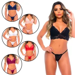 Conjunto Suspiro em Renda Conjunto Suspiro em Renda