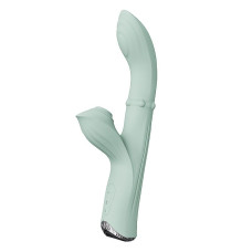 Vibrador com Tapping e Sugador no Clitóris com Anel de Esferas Vai e Vem e Tela de LCD