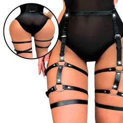 Harness Cinta Liga Ajustável de Cintura e Pernas Harness Cinta Liga Ajustável de Cintura e Pernas