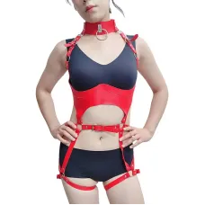 Harness Corporal Ajustável de Pescoço Cintura e Pernas