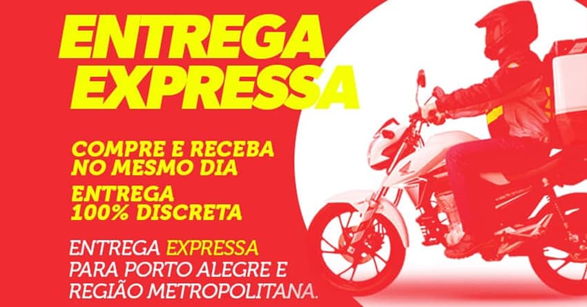 Entrega via Motoboy Entrega via Motoboy
