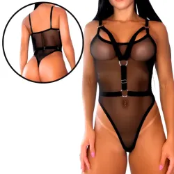 Body em Tule Trevo Sensualle
