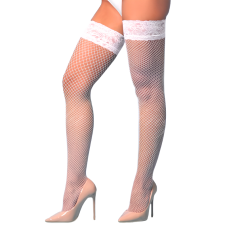 Meia-calça 7/8 Arrastão com Barra Rendada Yaffa