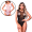 Body Transparente com Strass sem Manga