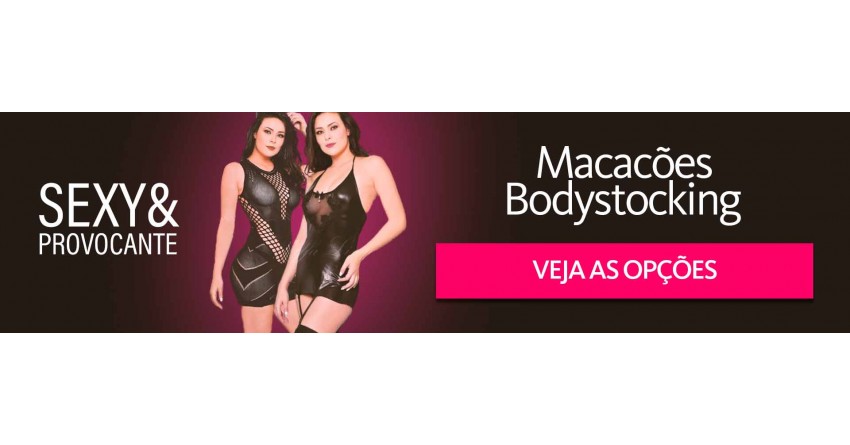 Macacão Bodystocking Macacão Bodystocking