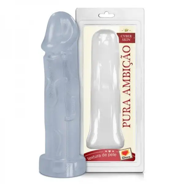 Capa Peniana Cyber Skin Incolor 19X5cm